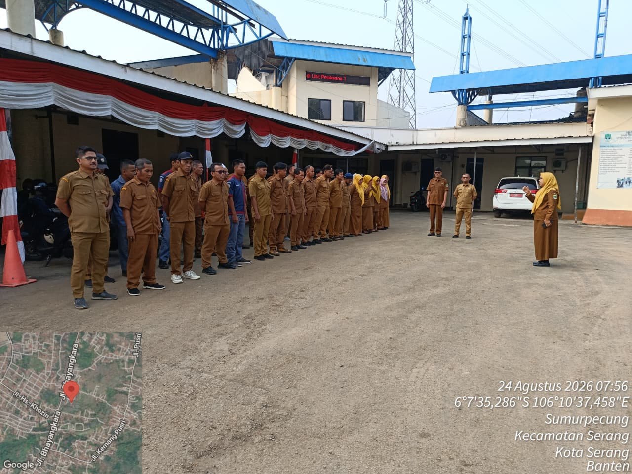 Apel Pagi UPTD PBKBIK