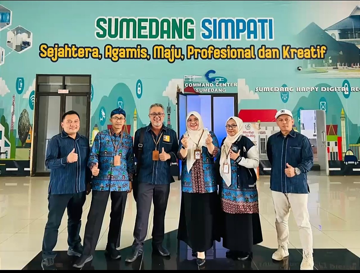 Kunjungan Ke Comand Center Kab. Sumedang